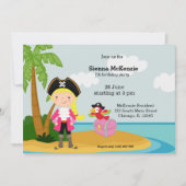 Pirate Party Einladung (Vorderseite)