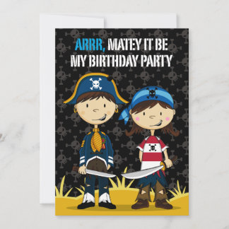 Pirate Party Einladung