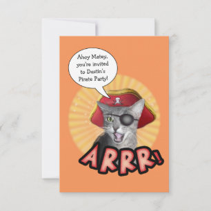 Pirate Party Einladung