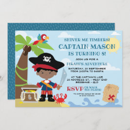 Pirate Party Geburtstagseinladungen Einladung