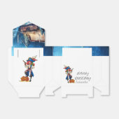 Pirate Party Girl Birthday Favor Box Geschenkschachtel (Ungefaltet)