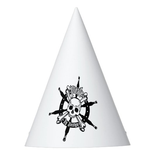 Pirate Party Hat Partyhütchen (Vorderseite)