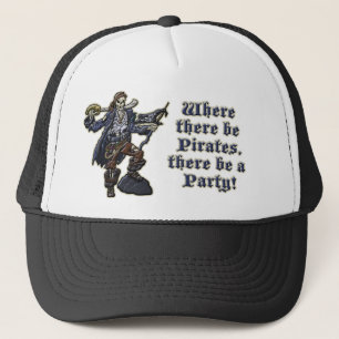Pirate Party Hat Truckerkappe