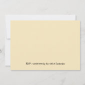 Pirate Party Invite Einladung (Rückseite)