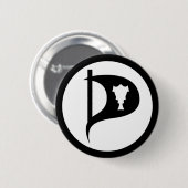 Pirate Party Island Button (Vorne & Hinten)