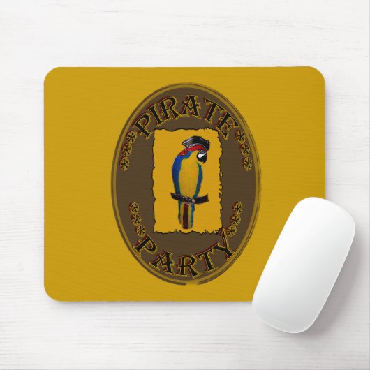 PIRATE-PARTY MOUSEPAD (Mit Mouse)