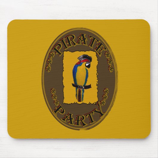 PIRATE-PARTY MOUSEPAD (Vorne)
