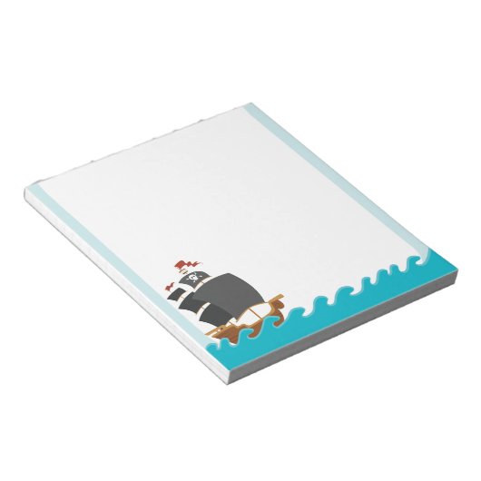 Pirate Party Notizblock (angewinkelt)