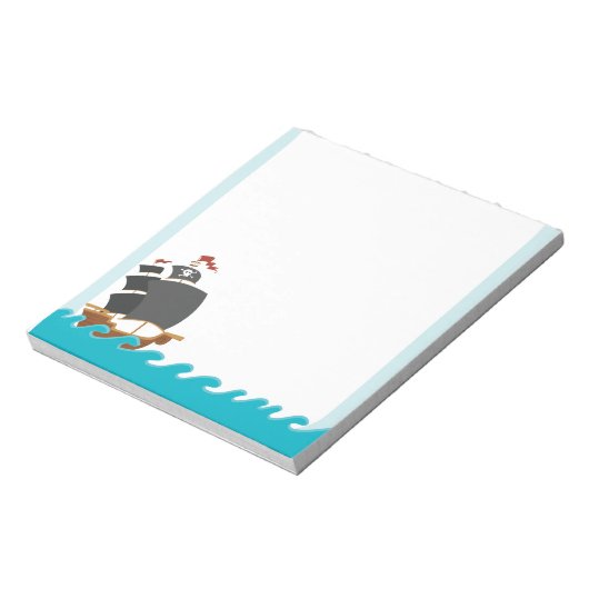 Pirate Party Notizblock (Rotiert)