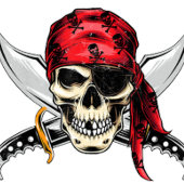 PIRATE-PARTY PAPPTELLER