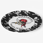 PIRATE-PARTY PAPPTELLER (Schrägansicht)