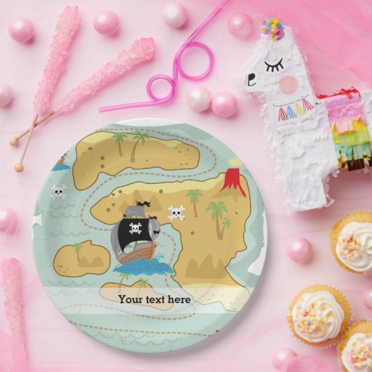 Pirate Party Pappteller (Party)