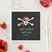 Pirate Party Skull und Crossbones Paper Napkins Serviette (Beispiel)