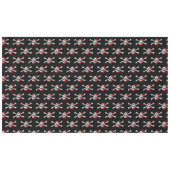 Pirate Party Skull und Crossbones Tableclout Tischdecke (Vorderseite (Horizontal))