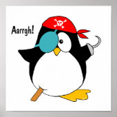 Pirate Penguin Poster (Vorne)
