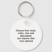 Pirate Penguin Schlüsselanhänger (Rückseite)