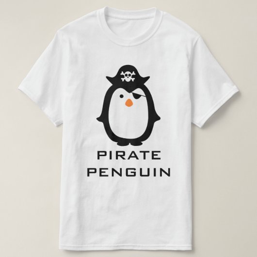 Pirate Penguin T-Shirt (Design vorne)