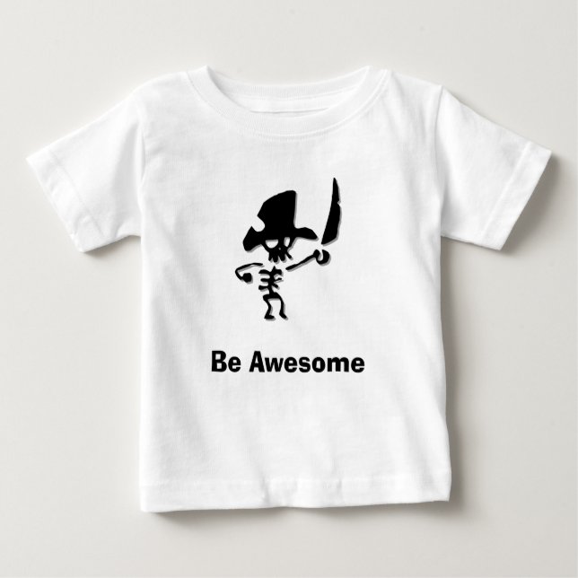 Pirate Phantastisch sein Baby T-shirt (Vorderseite)