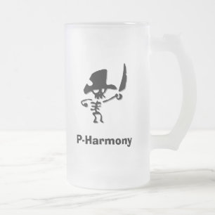 Pirate PHarmony Mattglas Bierglas