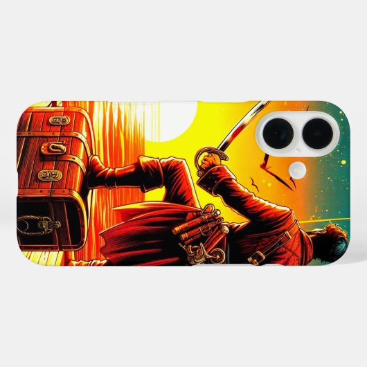 Pirate Phone Case (Rückseite (Horizontal))