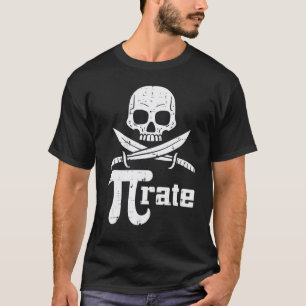 Pirate Pi Day Funny 3 14 Math Pun Geek Boys Kids M T-Shirt