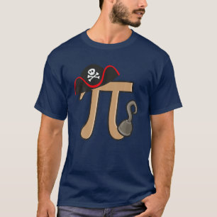 Pirate Pi Niedlich Pie Math Wizards Geschenke T-Shirt