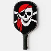 Pirate Pickleball Paddle (Rückseite)