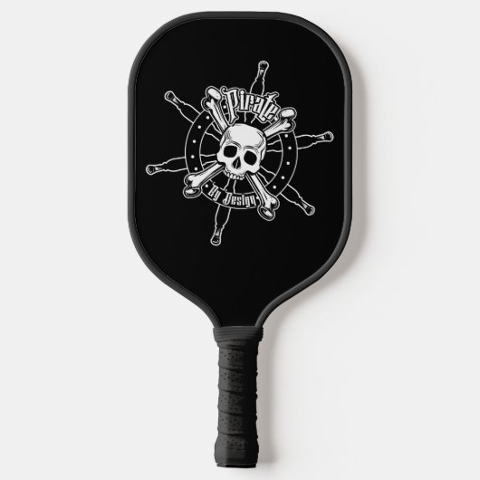 Pirate Pickleball Paddle (Rückseite)