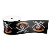 Pirate Piratenflagge Satinband (Spule)