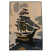 Pirate Pirates Ship Adventure Pirate Mittlere Geschenktüte (Rückseite)