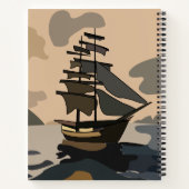 Pirate Pirates Ship Adventure Pirate Notizblock (Rückseite)