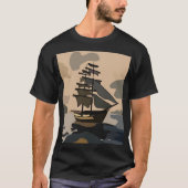 Pirate Pirates Ship Adventure Pirate T-Shirt (Vorderseite)