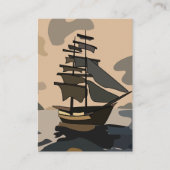 Pirate Pirates Ship Adventure Pirate Visitenkarte (Vorderseite)