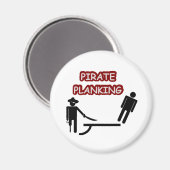 Pirate Planking Magnet (Vorderseite/Rückseite)