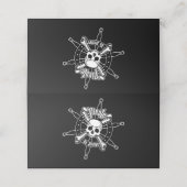 Pirate Platzkarte (Außenseite Aufgefaltet)