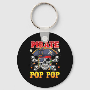Pirate Pop-Pop Skull Crossbones Halloween Kostüm Schlüsselanhänger