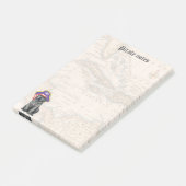 Pirate Post-it Klebezettel (angewinkelt)