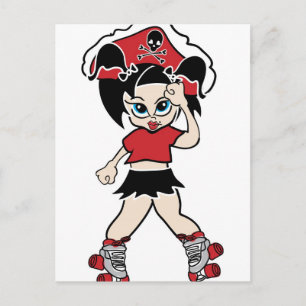 Pirate Postcard Postkarte