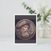 Pirate. Postcard Postkarte (Stehend Vorderseite)