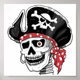 Pirate Poster bis 11x11
