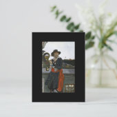 Pirate Postkarte (Stehend Vorderseite)