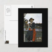 Pirate Postkarte (Vorne/Hinten)