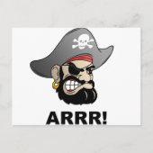 Pirate Postkarte (Vorderseite)