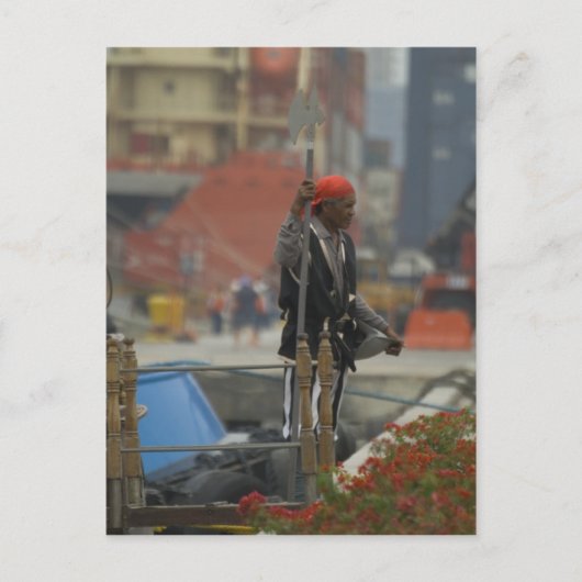 Pirate Postkarte (Vorderseite)