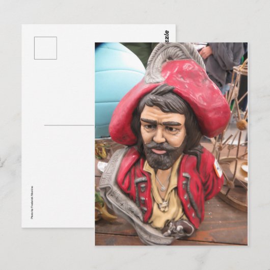 Pirate Postkarte (Vorne/Hinten)