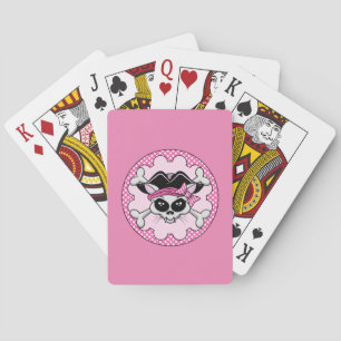 Pirate Princess Kitty Skull Spielkarten