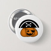 Pirate Pumpkin Button (Vorne & Hinten)