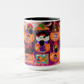 Pirate Pumpkin Pups Mug Tasse (Zentrum)
