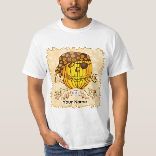 Pirate Pumpkin t-shirt (Vorderseite)