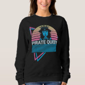 Pirate Queen Pirate Queen Retro Sweatshirt (Vorderseite)